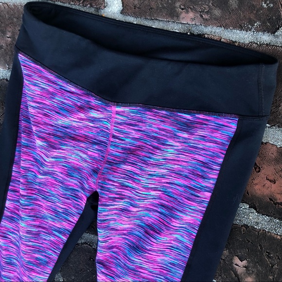 Fabletics Pink & purple leggings size small - Picture 2 of 5